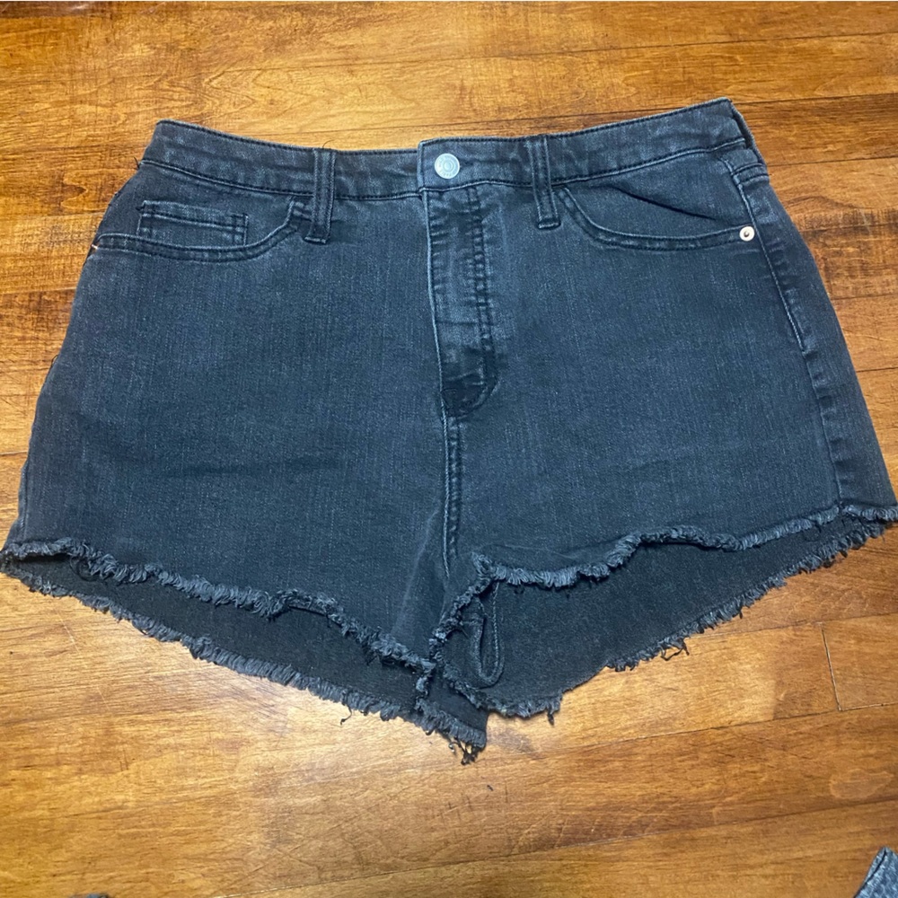 Wild Fable Black Jean Shorts size 14